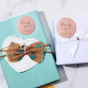 500 pcs Thank You Stickers